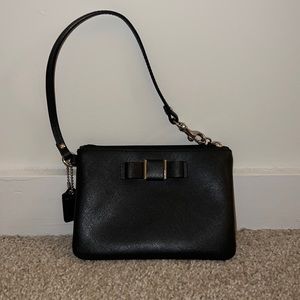 Coach Small Wristlet with Bow